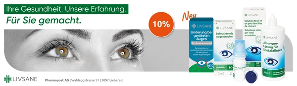 LIVSANE Linderung bei geröteten Augen