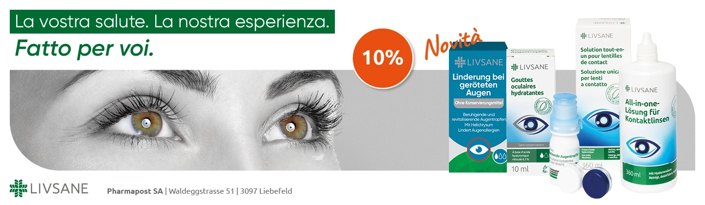 LIVSANE Linderung bei geröteten Augen