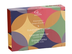 aromalife spray d’oreiller set cadeau 3 piéces
