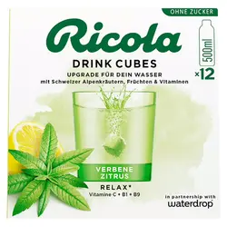Ricola Drink Cubes Verbene Zitrus ohne Zucker