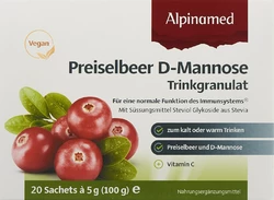 ALPINAMED Preiselbeer D-Mannose Trinkgranulat