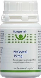 Burgerstein Zinkvital Tablette 15 mg