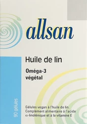 allsan Leinöl pflanzlich Weichkaps