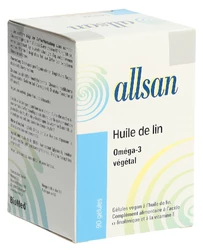 allsan Leinöl pflanzlich Weichkaps