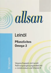 allsan Leinöl pflanzlich Weichkaps