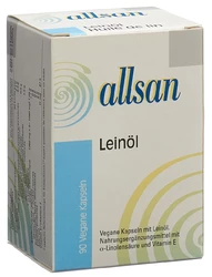 allsan Leinöl pflanzlich Weichkaps