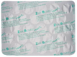 Zink Biomed plus C Lutschtablette Himbeer