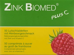 Zink Biomed plus C cpr sucer framboise
