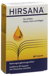 Hirsana Goldhirse-Öl-Kapseln