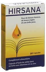 Hirsana Goldhirse-Öl-Kapseln
