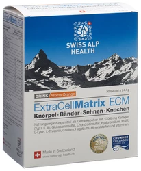 ExtraCellMatrix Matrix ECM Drink für Gelenke Knorpel Bänder Sehnen und Knochen Aroma Orange