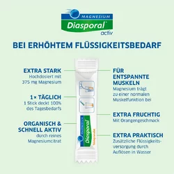 Magnesium Diasporal Activ Trinkgranulat Orange