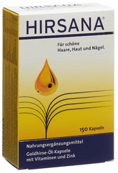 Hirsana Goldhirse-Öl-Kapseln