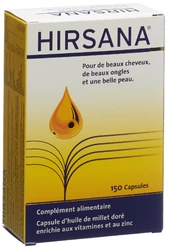Hirsana Goldhirse-Öl-Kapseln