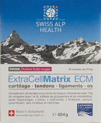 ExtraCellMatrix Matrix ECM Drink für Gelenke Knorpel Bänder Sehnen und Knochen Aroma Beeren