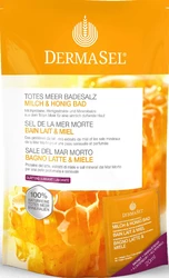 DermaSel Badesalz Milch & Honig deutsch/französisch/italienisch