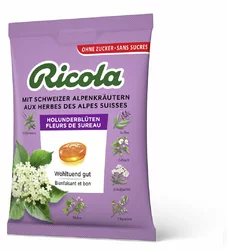 Ricola Holunderblüten Bonbons ohne Zucker mit Stevia
