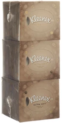 Kleenex Ultrasoft ULTRASOFT tissus cosmétiques cube trio