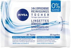 NIVEA Erfrischende Reinigungstücher