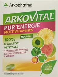 Arkovital Pur'Energie Natürliche Multivitamine und Mineralien Tablette Vitamin+Mineral