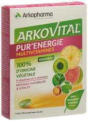 Arkovital Pur'Energie Natürliche Multivitamine und Mineralien Tablette Vitamin+Mineral