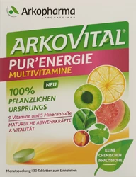 Arkovital Pur'Energie Natürliche Multivitamine und Mineralien Tablette Vitamin+Mineral