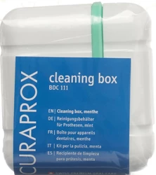 Curaprox BDC 111 Prothesen Reinigungsbehälter mint