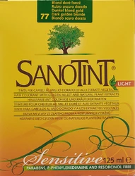 SANOTINT Sensitive Light Haarfarbe 77 dunkelblond gold