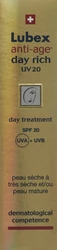 Lubex anti-age day rich SPF30