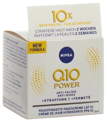 NIVEA Q10 Power Anti-Falten Feuchtigkeits-Tagescreme LSF15