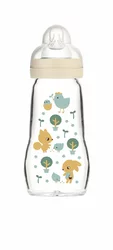MAM Feel Good Glasflasche 260ml 2+ Monate