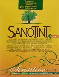 SANOTINT Sensitive Light Haarfarbe 75 goldbraun