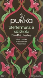 Pukka Pfefferminz & Süssholz Tee Bio