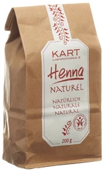 Kart Henna Pulver natürlich BDIH Sachet