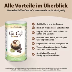 Chi-Cafe balance Wellness-Kaffee mit Reishi & Mineralstoffen