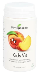 Phytopharma Kids Vit cpr sucer 10 vitaminés & zinc
