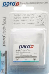 paro Riser Floss 50m gewachst Mint mit Fluorid