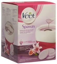 Veet Spawax Elektrisches Warmwachs-Set Warmwachs-Set