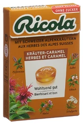Ricola Kräuter-Caramel ohne Zucker mit Stevia