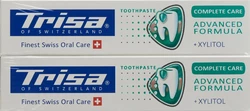 Trisa Zahnpasta Complete Protection Swiss Herbs DUO