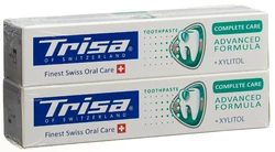 Trisa Zahnpasta Complete Protection Swiss Herbs DUO