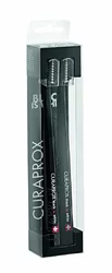 Curaprox Black is White Zahnbürsten schwarz/schwarz
