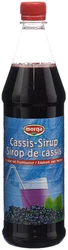 morga Cassis Sirup mit Fruchtzucker