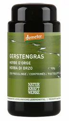 NaturKraftWerke Gerstengras Presslinge à 400mg Demeter