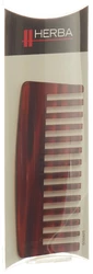Herba Strähnen-Taschenkamm 11cm handgesägt Acetat braun