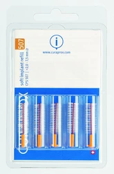 Curaprox CPS 507 Soft Implant Interdentalbürste orange