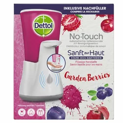 Dettol No-Touch - Starter Set weiss Gardenberries