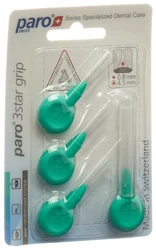 paro 3Star-Grip 4.5mm medium grün zylindrisch