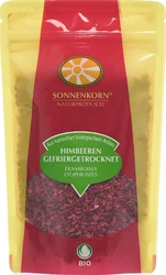 Sonnenkorn Himbeeren gefriergetrocknet Bio Knospe