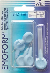 Emoform Interdentalbürsten 1.7mm hellblau